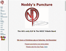 Tablet Screenshot of noddyspuncture.co.uk